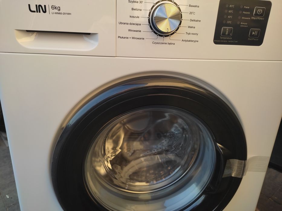 Pralka LIN Slim 6kg 1200 obr/min nowa