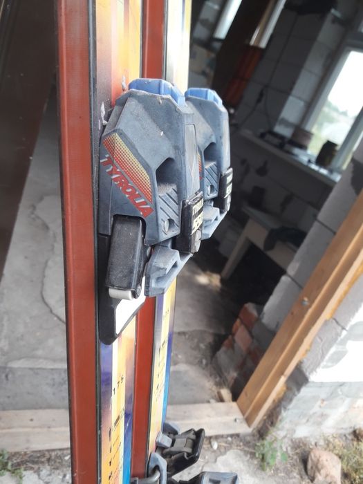 Горные лыжи б/у крепления.