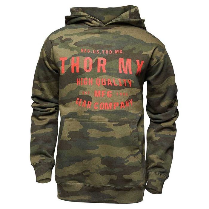 Thor Bluza Z Kapturem Camouflage moro (rozm.L - młodzieżowa)