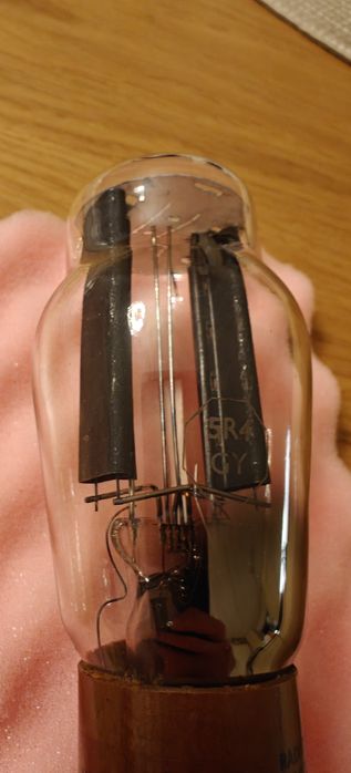 RCA 5R4GY 1956 rok lampa prostownicza