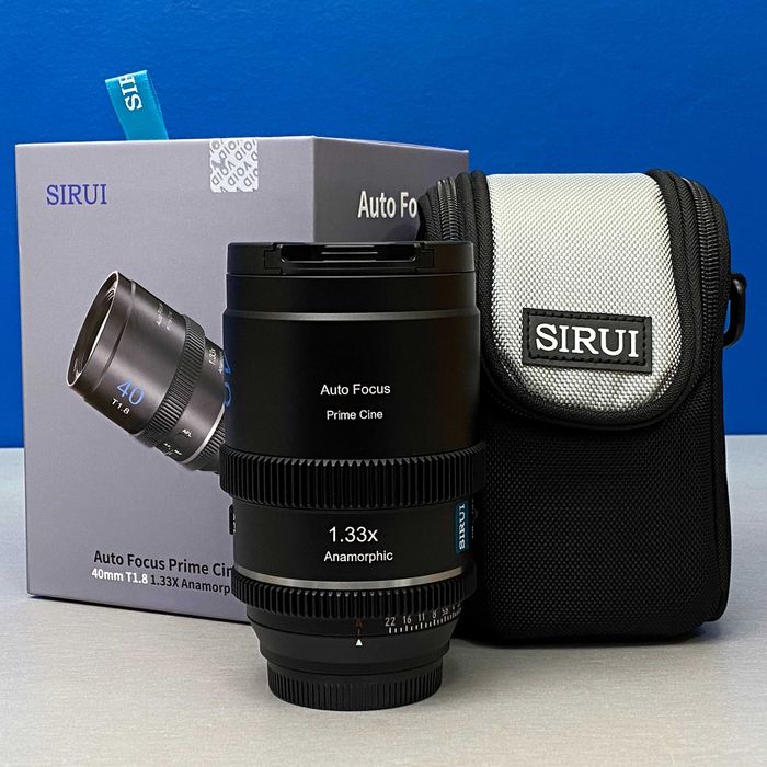 SIRUI 40mm T1.8 1.33x S35 AF Anamorphic (Sony E-Mount)