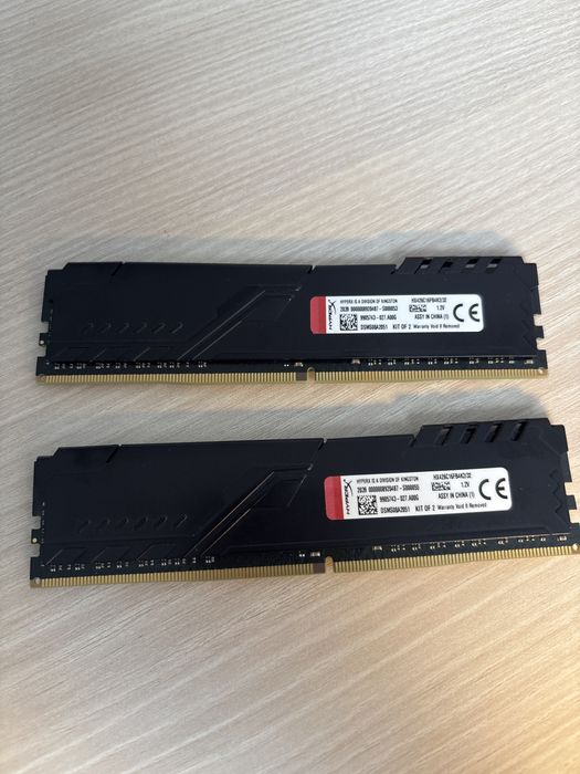 HyperX Fury DDR4 32 GB (2×16 GB) 2666 MHz CL16