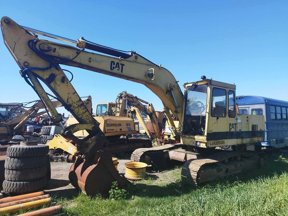 Cat 213B części, pompa hydrauliczna, zwolnica gąsienice siłowniki