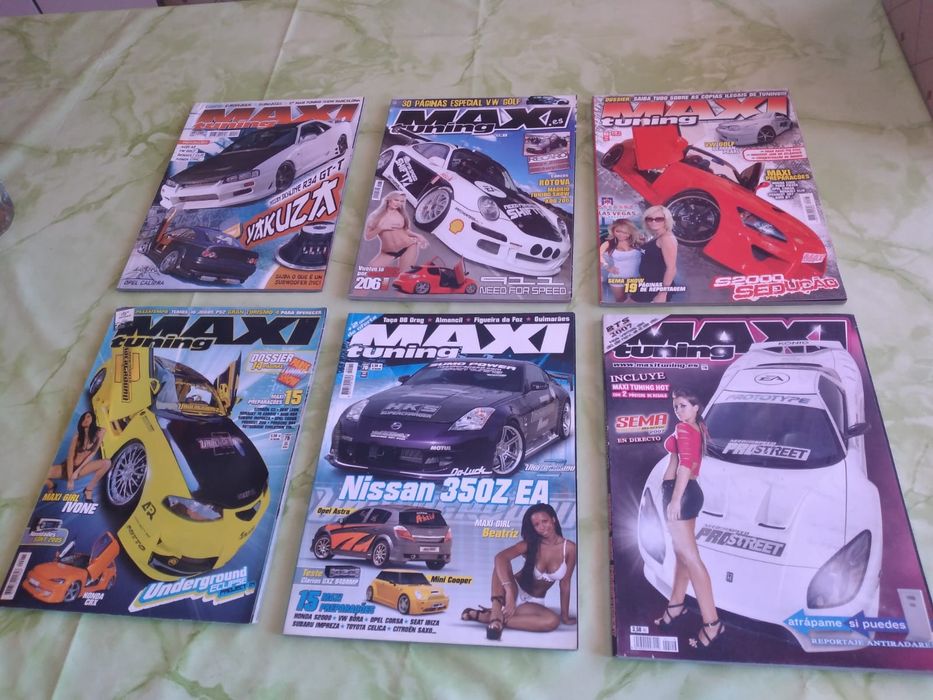 Revistas da maxi tuning e outras