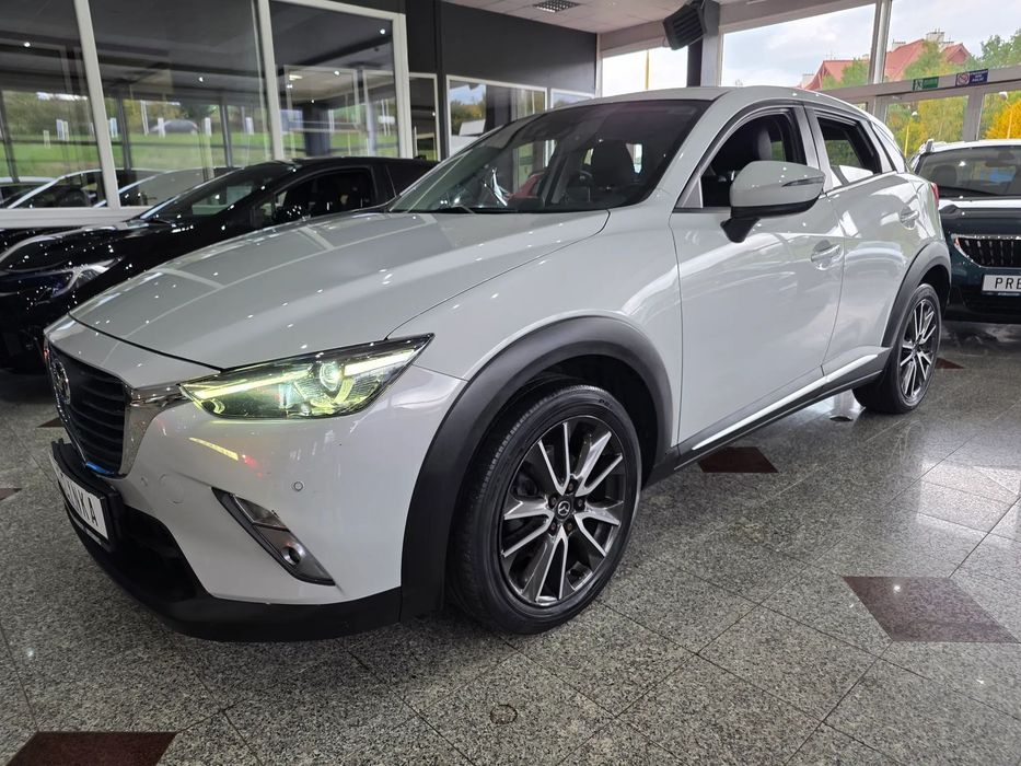 Mazda CX-3 Pełne wyposażenie 4x4 awd Head up 1 właściciel