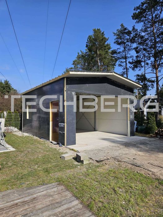 Garaż 5x7 m | 35 m2 Konstrukcja Stalowa pod płytę warstwową