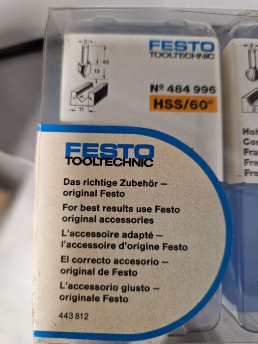 Frezy do drewna Festo