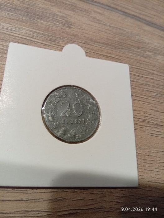 Moneta 20 gr Sejny - Spółdzielnia Spożywcza 24 Baonu