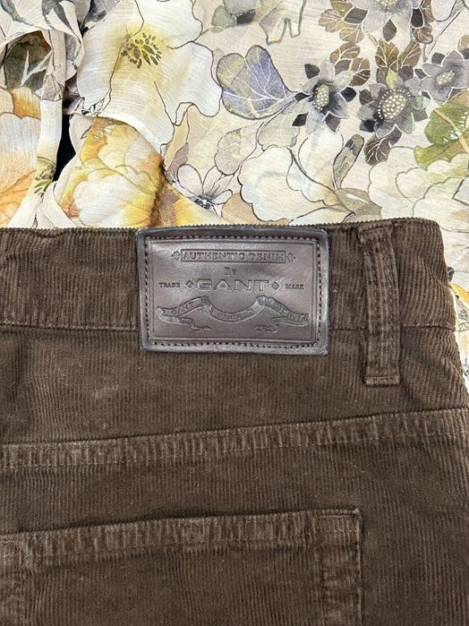 Gant жіноча вельветова спідниця з кишенями, зимова тепла юбка, M