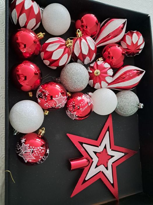 Enfeites para árvore de Natal