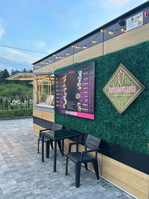 Przyczepa gastronomiczna wyposażona pod kebab lub burgery - wynajem