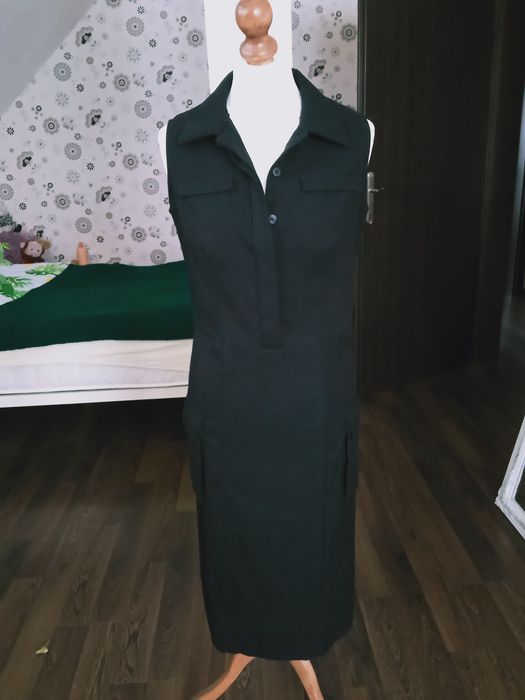 Czarna,prosta sukienka