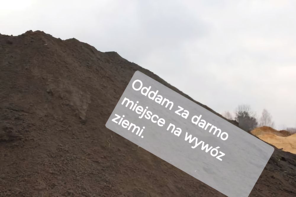 Ładna ziemia, bez kamienia