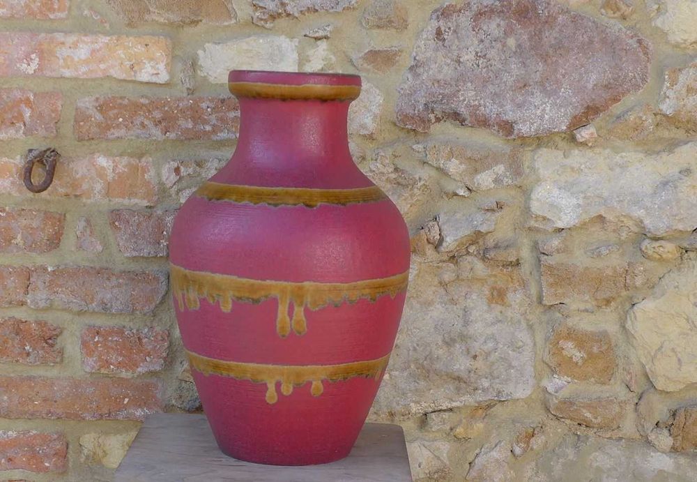 Fat Lava Duży Wazon ceramiczny Carstens Tönnieshof lata 70 Mid Century