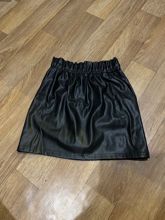 Юбка єко шкіра
