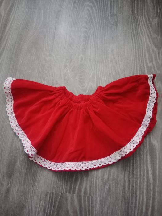 Spodniczka z aksamitu 68/74 cm