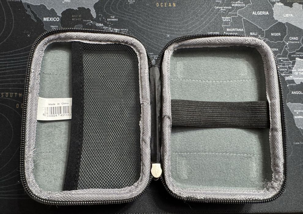 Caixa Disco Externo + Bolsa transporte