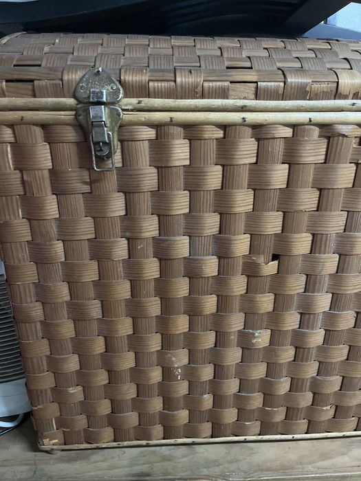 Bau  em palha e verga