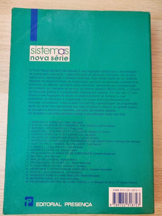 Programação prática em turbo pascal