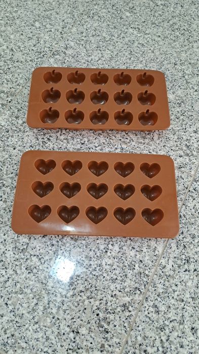 2 formas de silicone