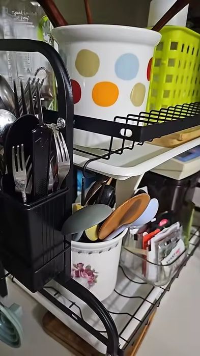 Сушарка - полиця для зберігання посуду ( настільна , сушка )