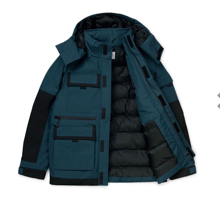CARHARTT wip hendom jacket duck blue