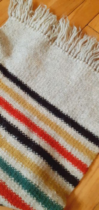 Kilim chodniczek wełniany w paseczki