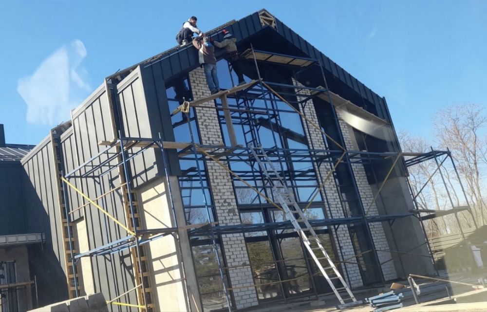 Леса строительные рамные