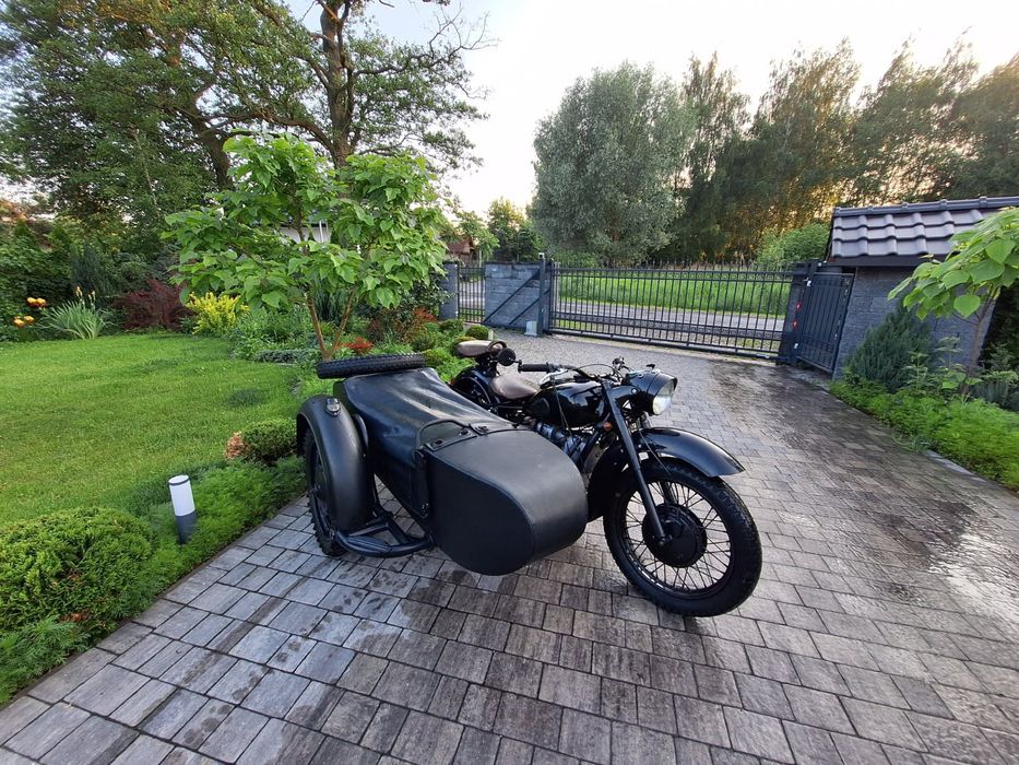 Dniepr 1972r. po remoncie silnika. zamiana na skuter