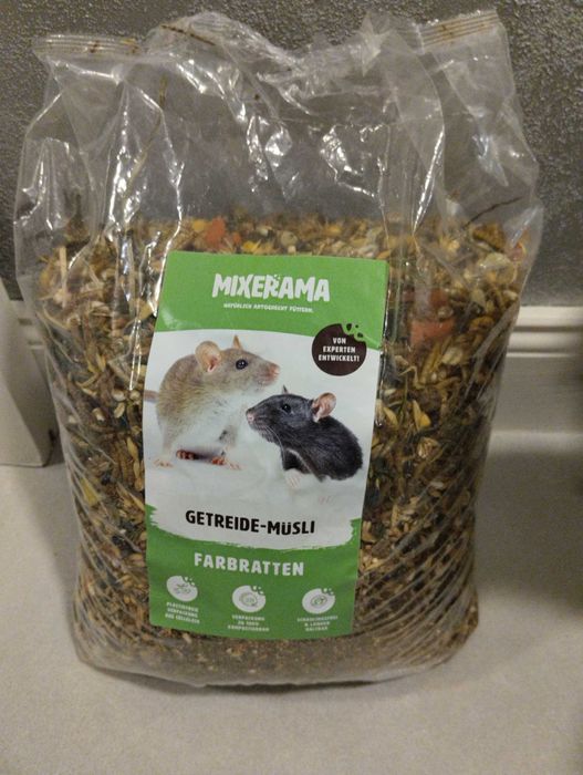 Mixerama karma szczur getreide- müsli farbratten 2,5 kg-22.01.2027
