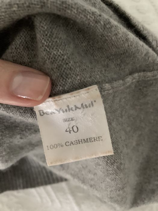 Sukienka tunika golf 100% kaszmir Beayukmui