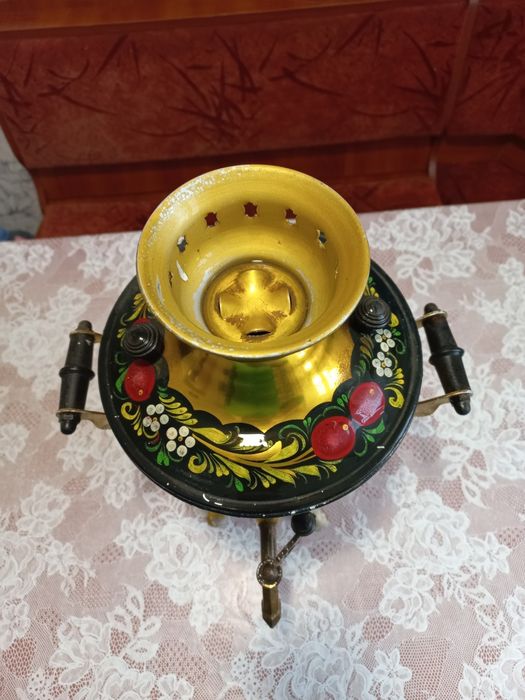 Електросамовар з петриківським розписом