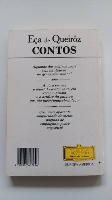 Eça de Queiróz, Contos
