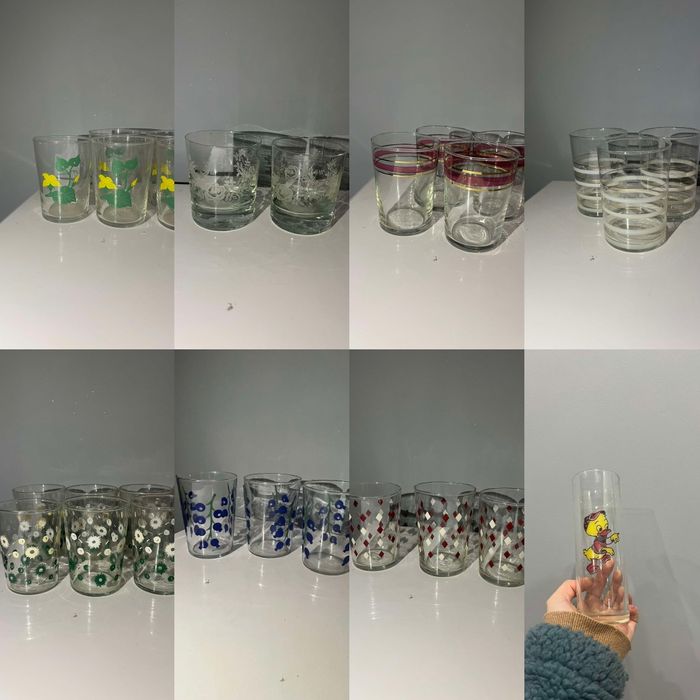 Szklanki PRL zapraszam