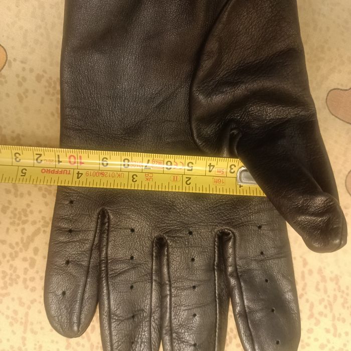 Кожаные авто перчатки б/у