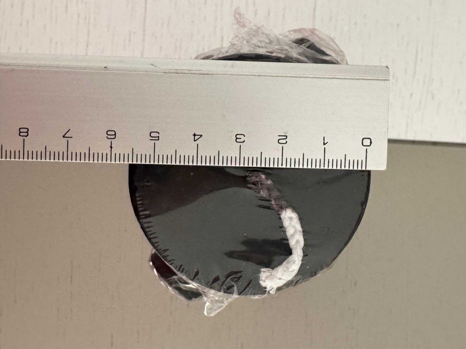 vela das 7 mechas preta