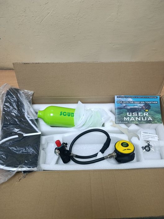 Балон для дайвинга 1л. Мини акваланг.