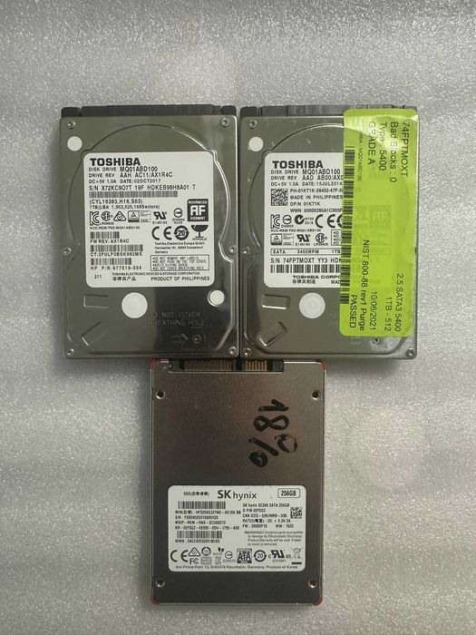 SSD 2.5" 400 480gb Samsung SM883 Intel S3610 MLC SATA 3 500gb 512gb