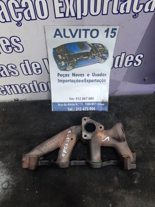coletor de escape Opel 1.7 td