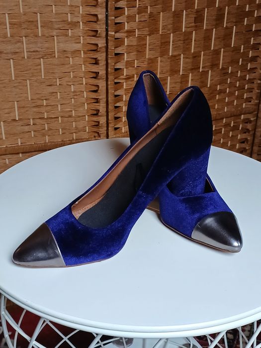 Buty H&M welurowe