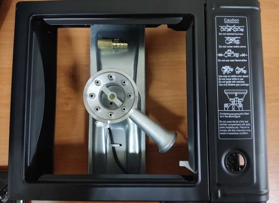 Плита газовая портативная под баллон.Плита газова під баллон+перехідни