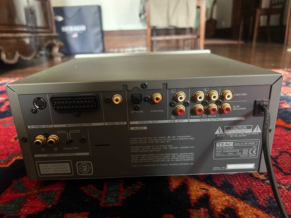 Leitor de CD/DVD TEAC