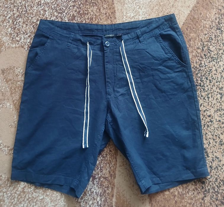 Льняні  мужскі шорти  фірми Livergy