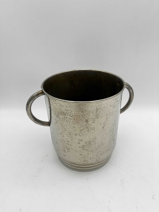 Stary cooler na lód WMF M.PI wiaderko vintage sygnowany.
