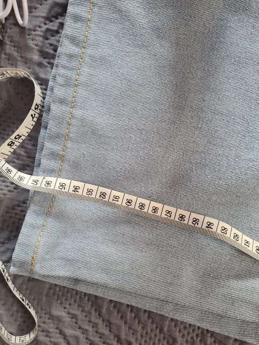 Spodnie jeans L wide leg loose