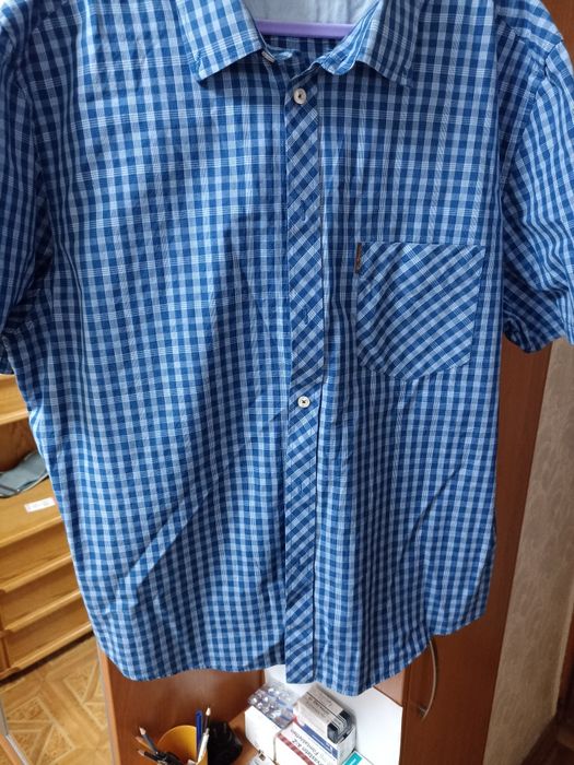 Рубашка мужская размер 56.