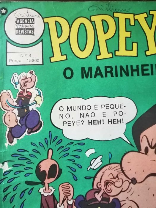 Livro Popeye o marinheiro