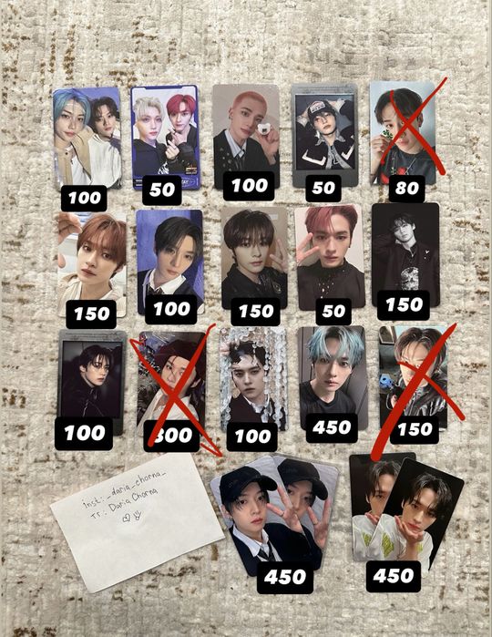 Офіційні карти STRAY KIDS