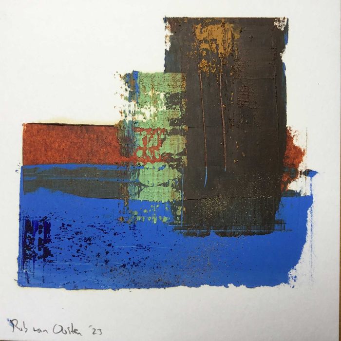 9 quadros de arte contemporânea.