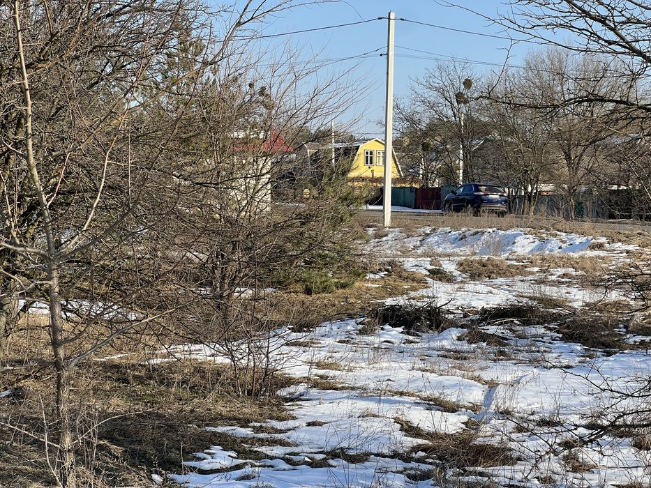 Земля 6гек Пуховка начало Лес свет газ асфальт интернет